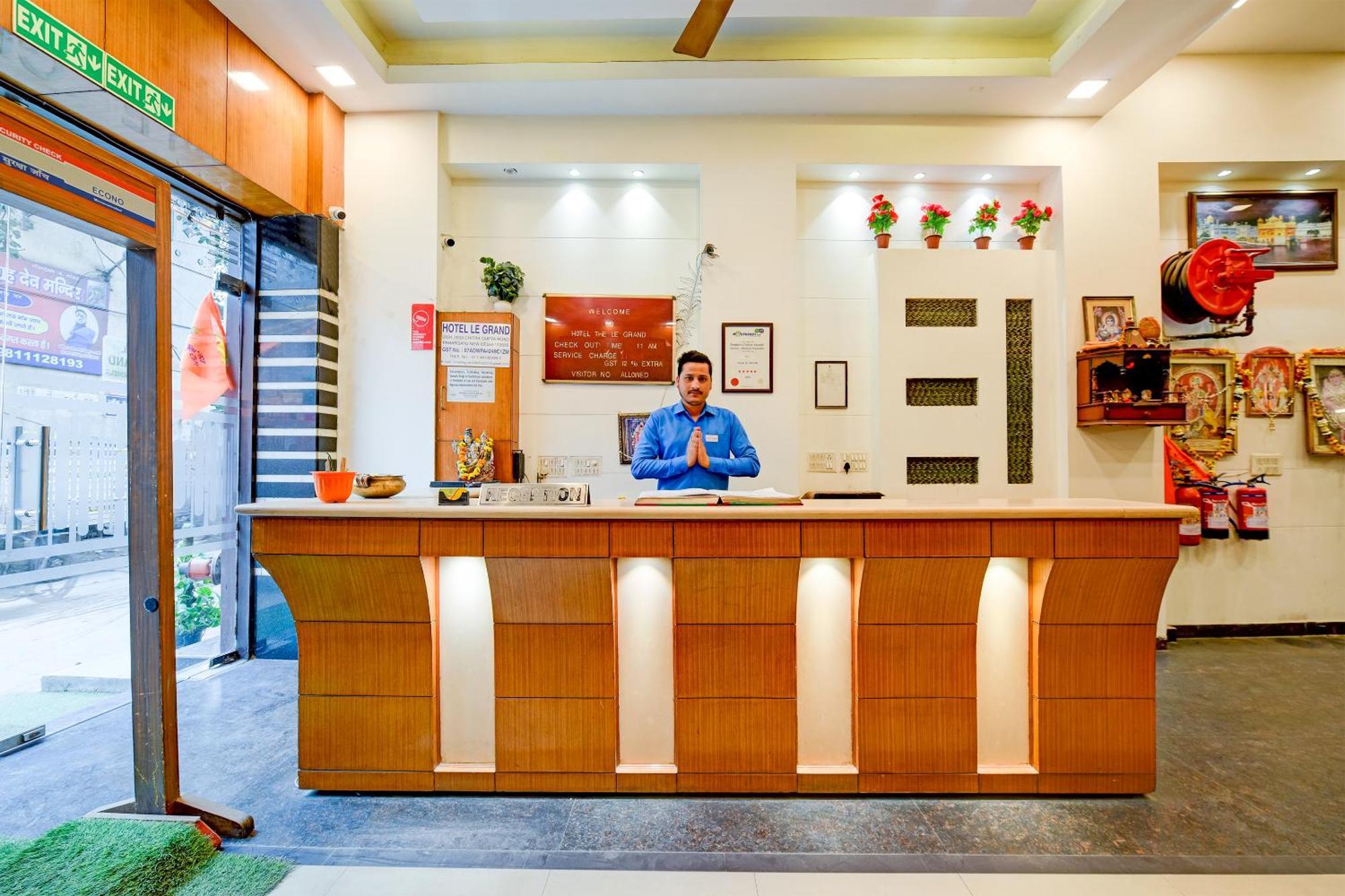 Hotel Le Grand - Walk-In From Rk Ashram Metro Station New Delhi Extérieur photo